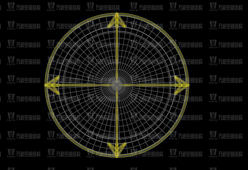 淮安鹽化新材料產(chǎn)業(yè)園區(qū)污水處理廠膜結構項目竣工