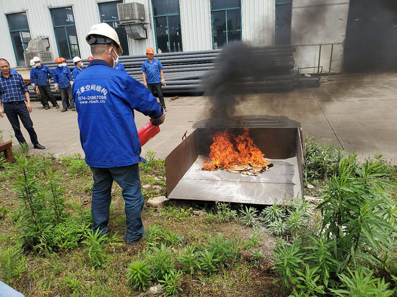 萬(wàn)豪空間結(jié)構(gòu)防火防爆應(yīng)急演練活動(dòng)圓滿完成 萬(wàn)豪空間結(jié)構(gòu)防火防爆應(yīng)急演練活動(dòng)圓滿完成