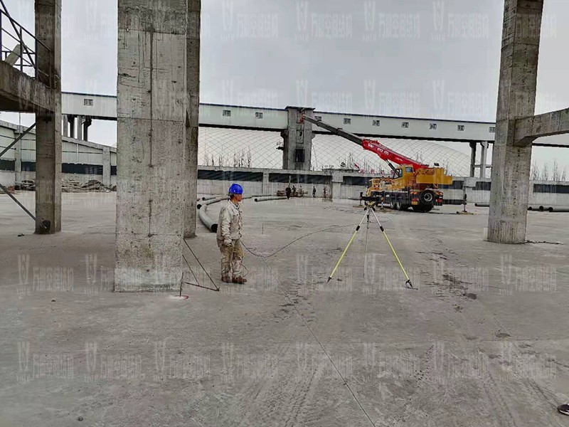 內(nèi)蒙能源長城五礦選煤廠鋼骨架膜棚建設(shè)項目開始施工