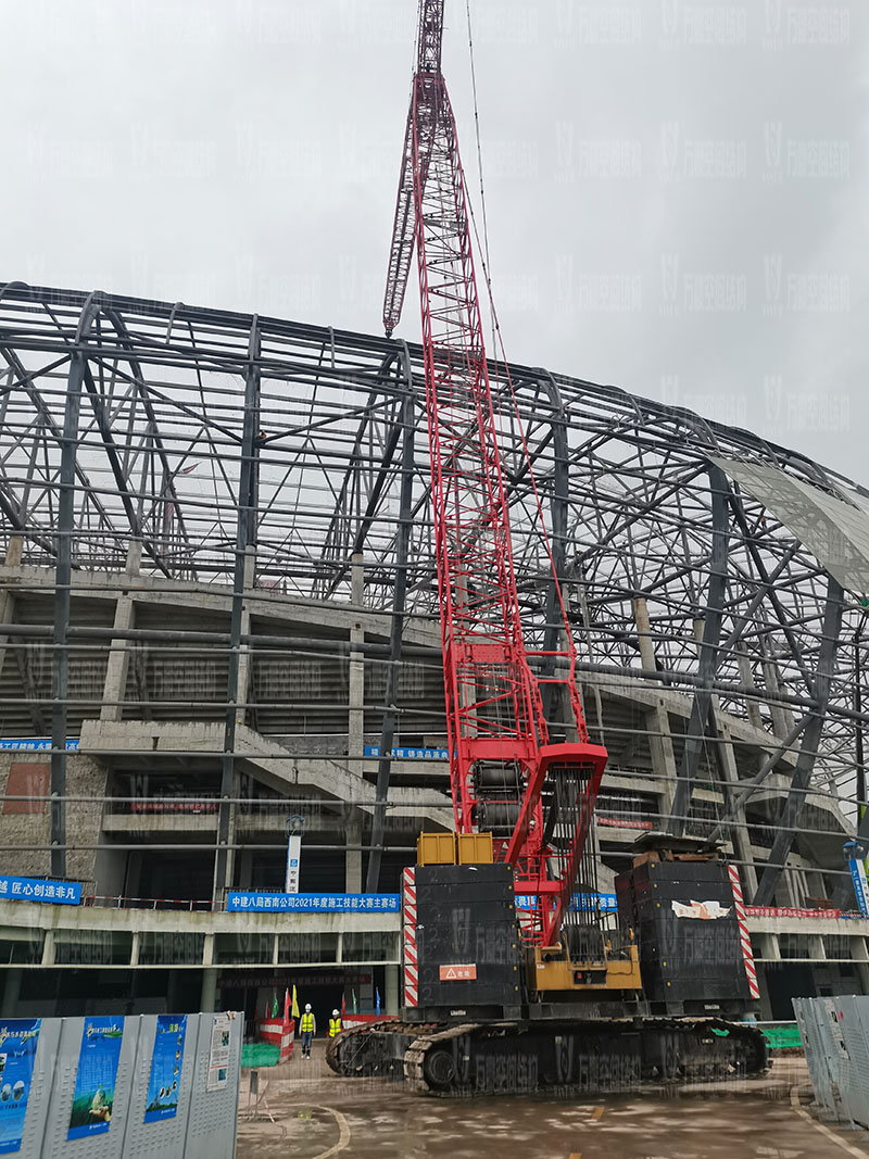 亞運會棒（壘）球體館、亞洲杯主辦場地重慶龍興足球場膜結(jié)構(gòu)項目動員大會