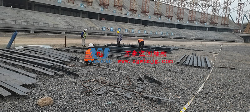 襄陽奧體中心膜結(jié)構(gòu)工程開始施工 襄陽奧體中心膜結(jié)構(gòu)工程開始施工