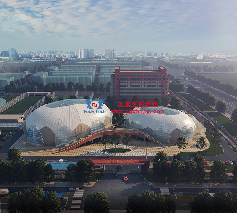 四川彭山訓(xùn)練基地(一期)膜結(jié)構(gòu)項目 四川彭山訓(xùn)練基地(一期)膜結(jié)構(gòu)項目