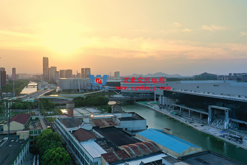 紹興國際會展中心PTFE網(wǎng)格織物幕墻項目 紹興國際會展中心PTFE網(wǎng)格織物幕墻項目