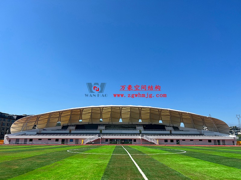 龍泉市體育場鋼膜結(jié)構工程完工 龍泉市體育場鋼膜結(jié)構工程完工