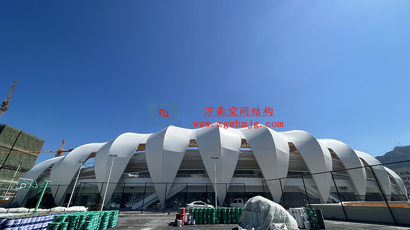 龍泉市體育場鋼膜結(jié)構工程完工 龍泉市體育場鋼膜結(jié)構工程完工