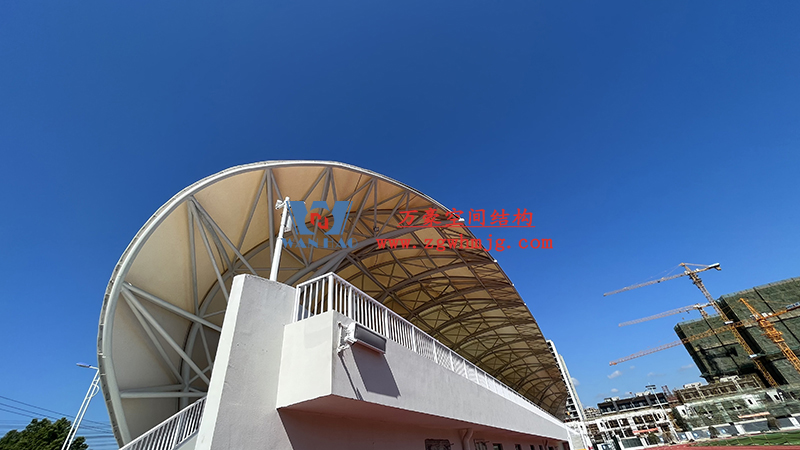 龍泉市體育場鋼膜結(jié)構工程完工 龍泉市體育場鋼膜結(jié)構工程完工