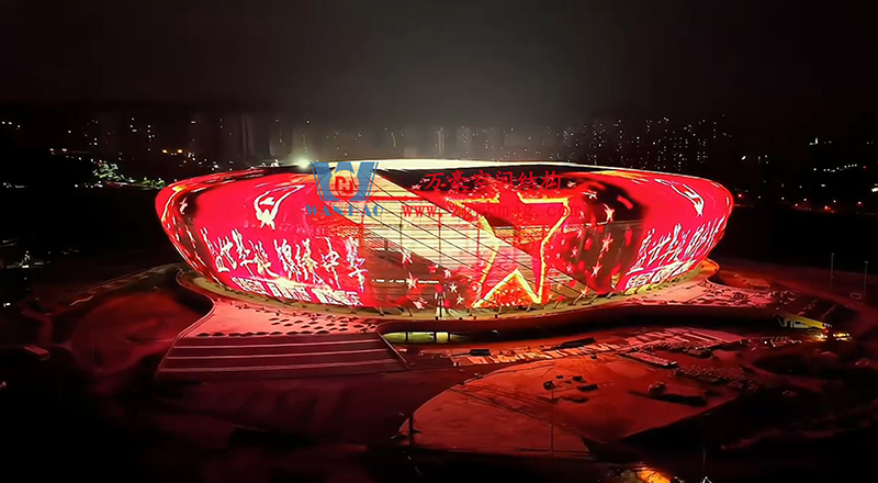 ETFE膜結(jié)構(gòu)的光線控制 ETFE膜結(jié)構(gòu)的光線控制