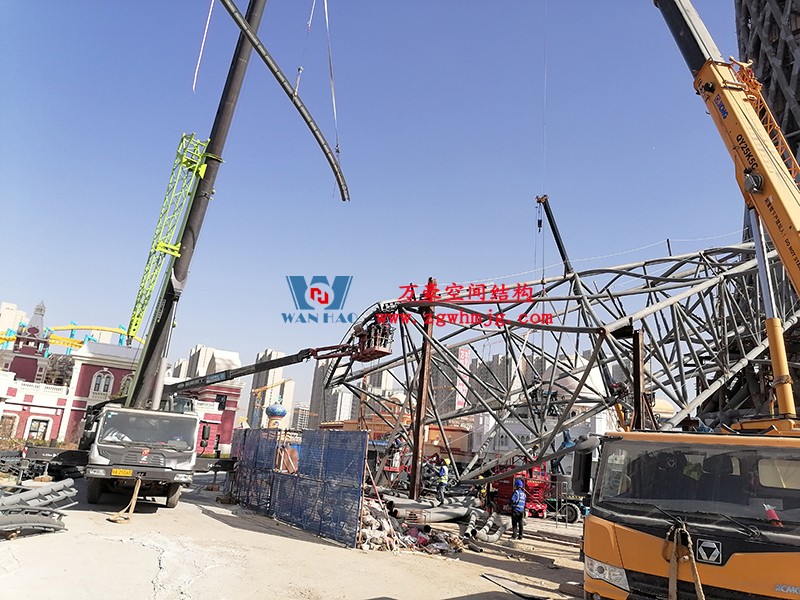 西安絲路塔ETFE索膜結(jié)構(gòu)工程 西安絲路塔ETFE索膜結(jié)構(gòu)工程