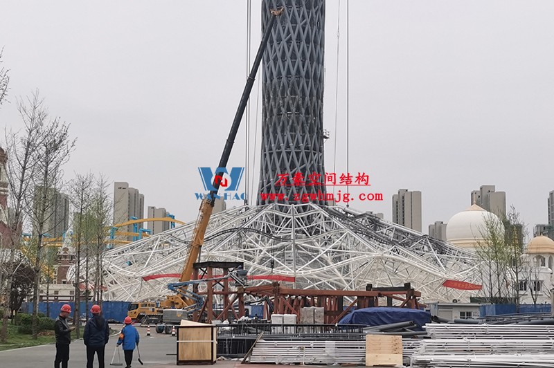 西安絲路塔ETFE索膜結(jié)構(gòu)工程 西安絲路塔ETFE索膜結(jié)構(gòu)工程