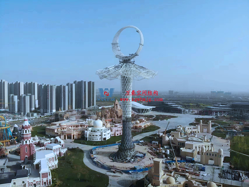 I TOWER-芭蕾舞者裙擺提升安裝階段完美收官！