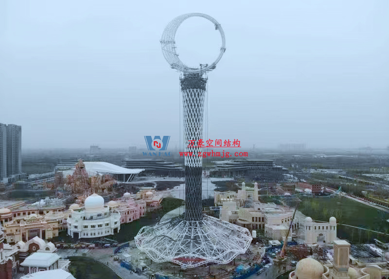 I TOWER-芭蕾舞者裙擺提升安裝階段完美收官！