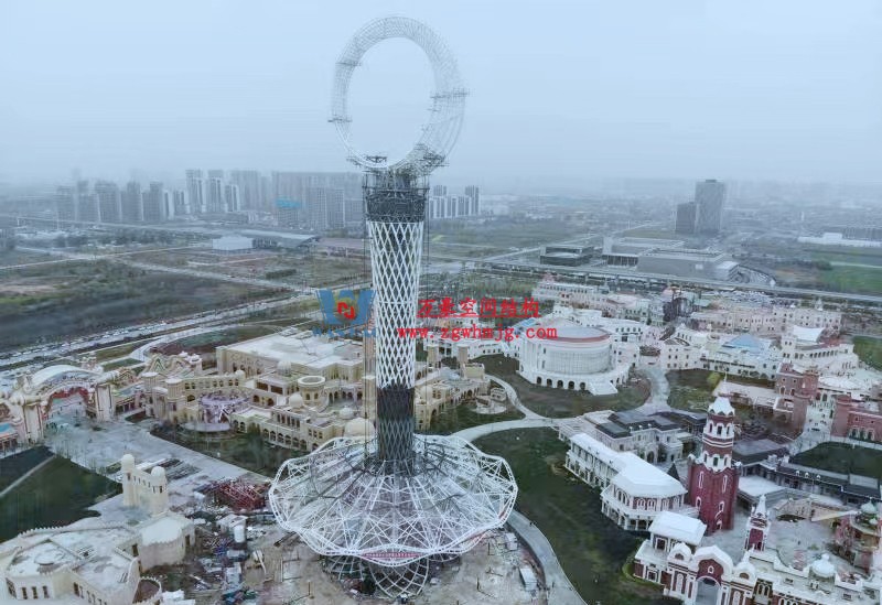 I TOWER-芭蕾舞者裙擺提升安裝階段完美收官！