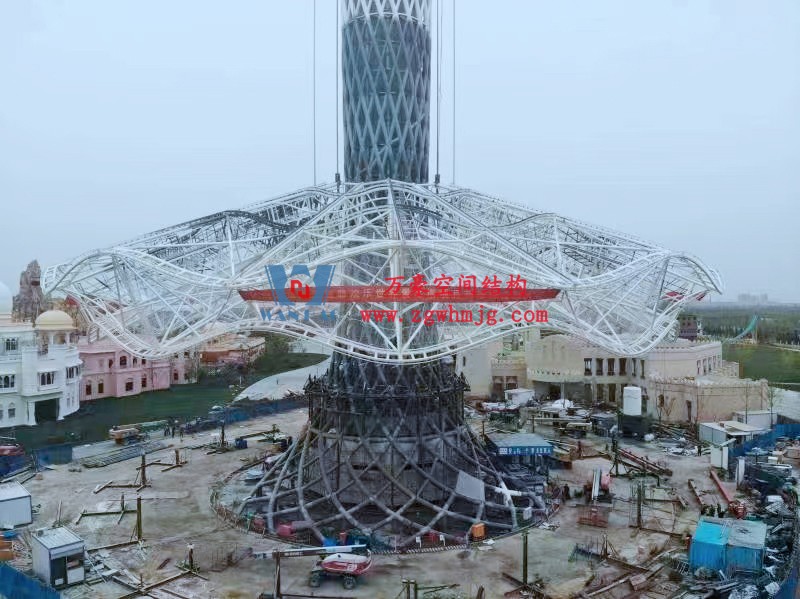 I TOWER-芭蕾舞者裙擺提升安裝階段完美收官！