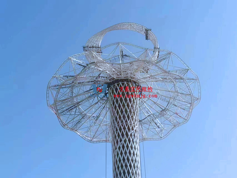 I TOWER-芭蕾舞者裙擺提升安裝階段完美收官！