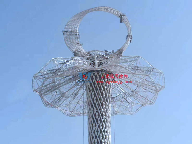 I TOWER-芭蕾舞者裙擺提升安裝階段完美收官！