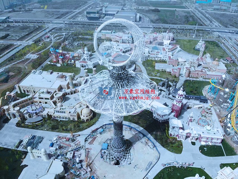 I TOWER-芭蕾舞者裙擺提升安裝階段完美收官！