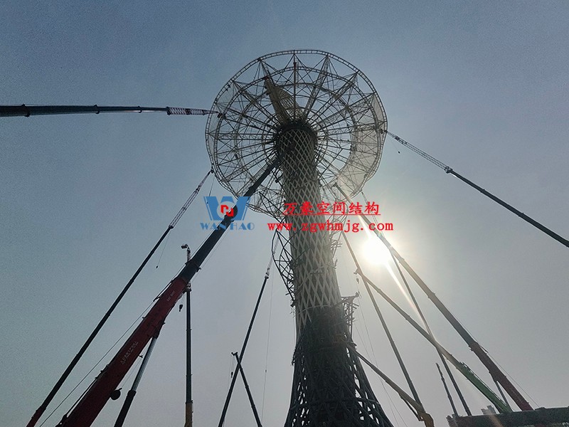 西安絲路塔ETFE索膜結(jié)構(gòu)工程 西安絲路塔ETFE索膜結(jié)構(gòu)工程