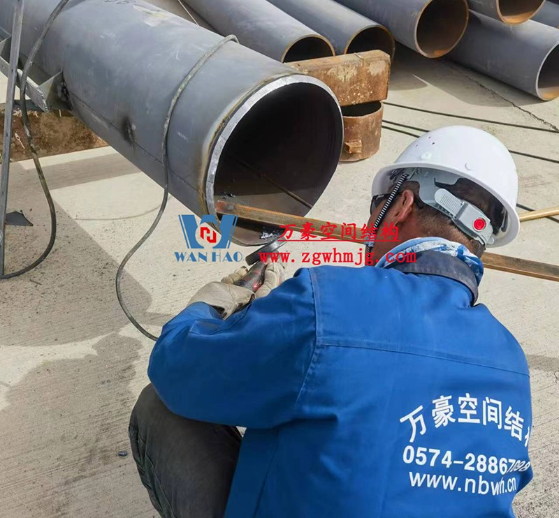 芳菲四月，共鑒美好！陜西定邊馬蓮灘沙漠公園鋼膜結(jié)構(gòu)工程最新進(jìn)展播報