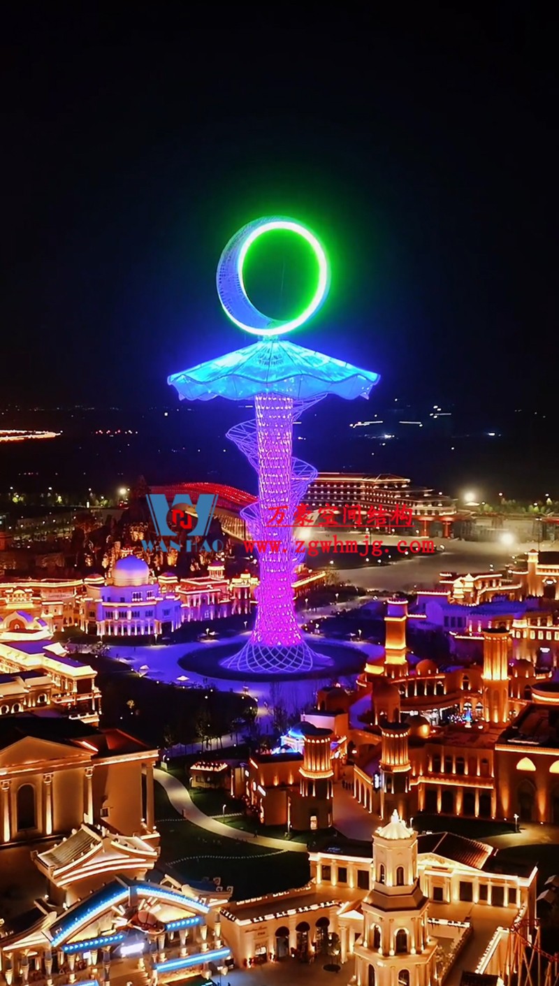 身姿輕盈，造型優(yōu)美的膜結(jié)構(gòu)建筑