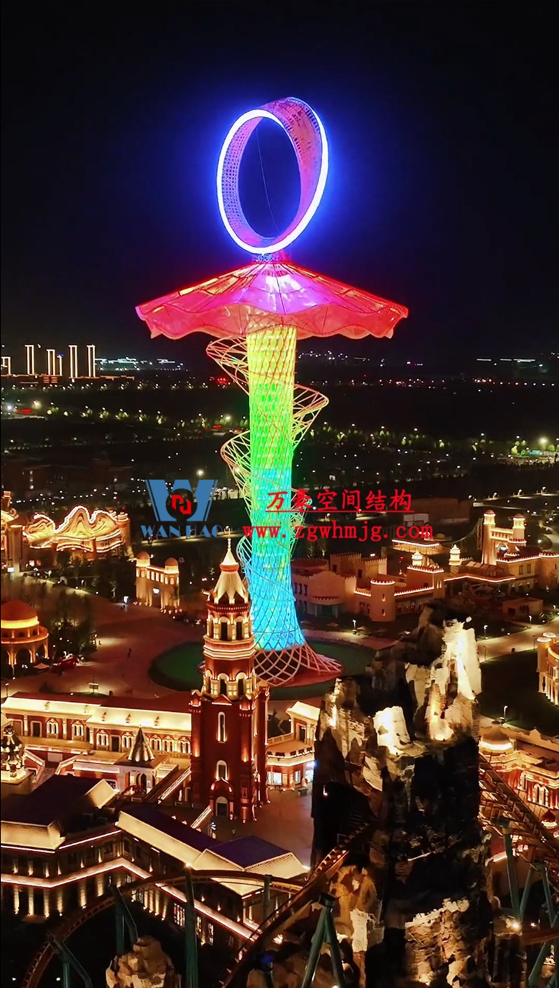 身姿輕盈，造型優(yōu)美的膜結(jié)構(gòu)建筑