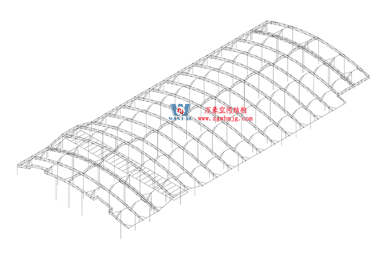 浙江真愛毯業(yè)科技有限公司廠房三屋面膜結(jié)構(gòu)工程完工大吉！