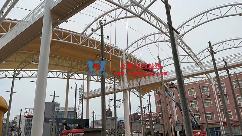 國網(wǎng)江西省電力有限公司培訓中心實訓基地改造膜結構工程