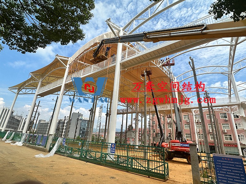 國網(wǎng)江西省電力有限公司培訓中心實訓基地改造膜結構工程