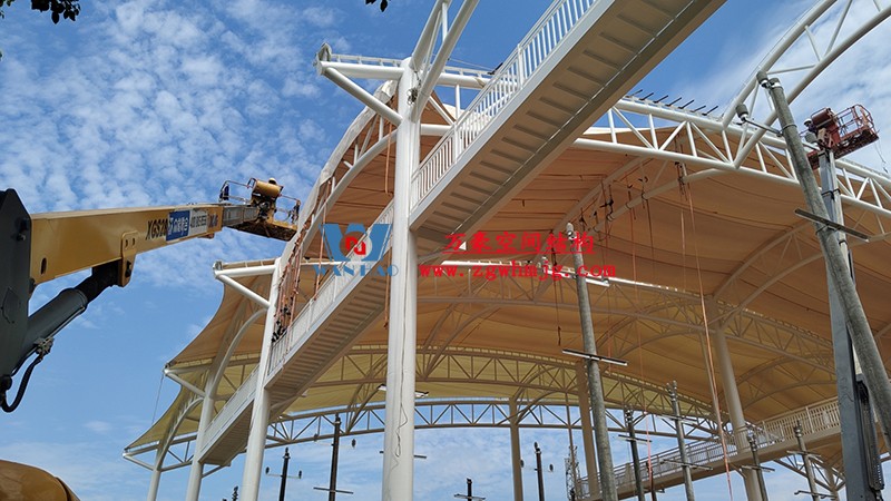 國網(wǎng)江西省電力有限公司培訓中心實訓基地改造膜結構工程