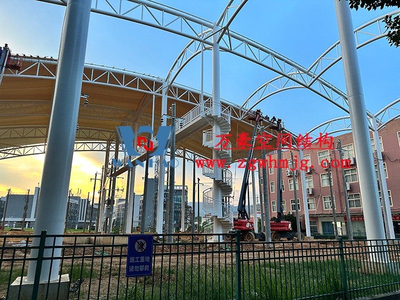 國網(wǎng)江西省電力有限公司培訓中心實訓基地改造膜結構工程