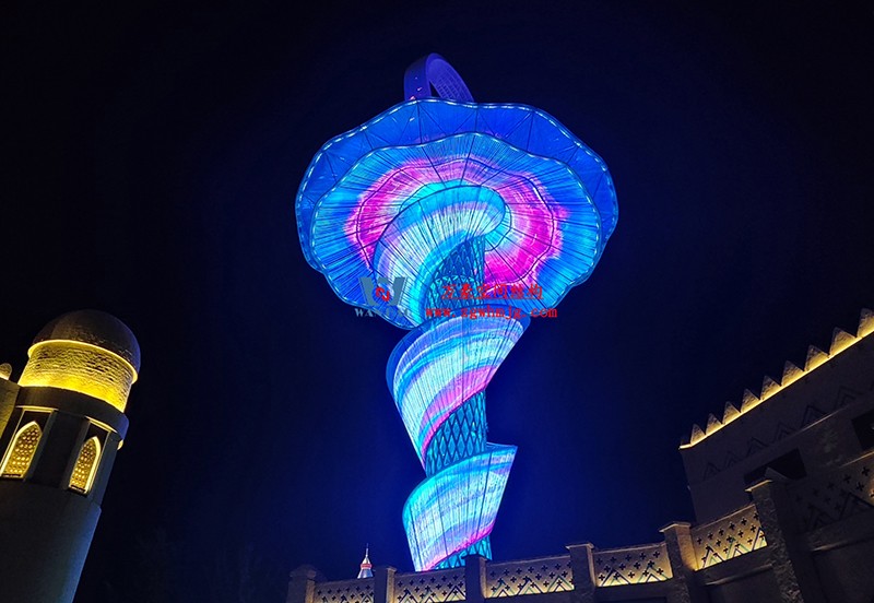 西安絲路塔ETFE膜結(jié)構(gòu)項(xiàng)目順利完工 西安絲路塔ETFE膜結(jié)構(gòu)項(xiàng)目順利完工