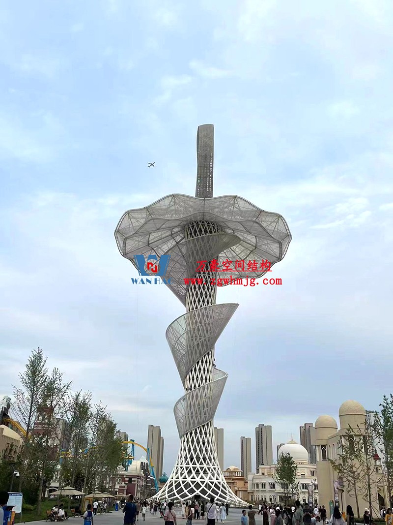 西安絲路塔ETFE膜結(jié)構(gòu) 西安絲路塔ETFE膜結(jié)構(gòu)