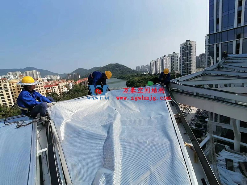 中交海南總部基地項目A地塊三標(biāo)段幕墻及欄桿工程