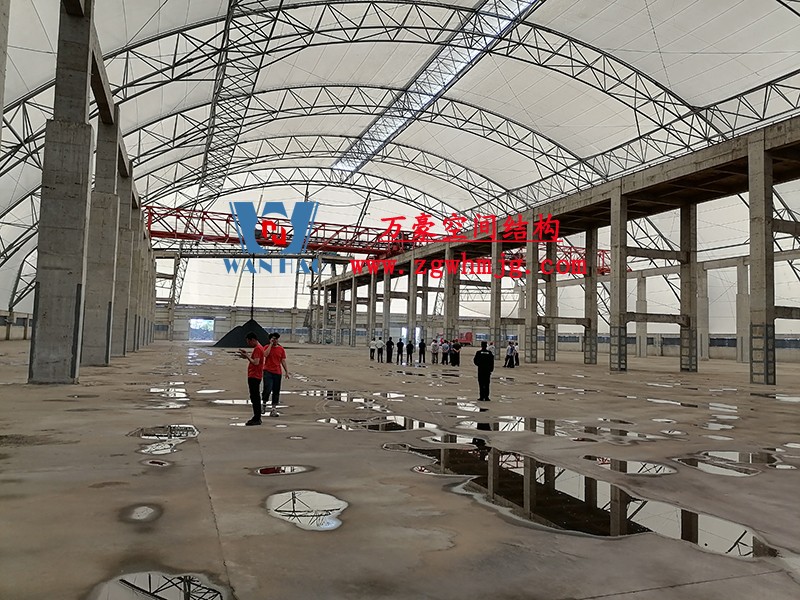 內(nèi)蒙能源長城五礦選煤廠鋼骨架膜棚建設(shè)項目 內(nèi)蒙能源長城五礦選煤廠鋼骨架膜棚建設(shè)項目