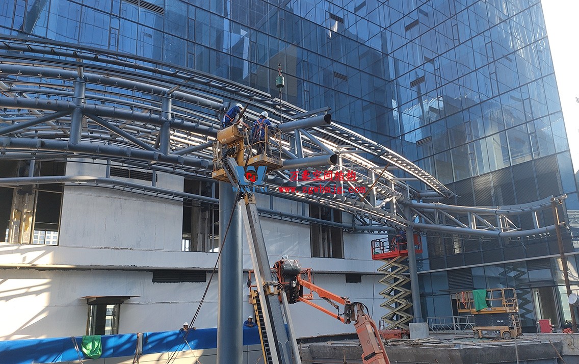 博多森谷項(xiàng)目中庭鋼膜結(jié)構(gòu)工程 博多森谷項(xiàng)目中庭鋼膜結(jié)構(gòu)工程