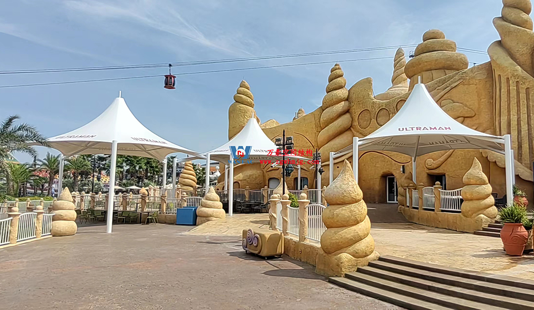 膜結(jié)構(gòu)遮陽(yáng)雨棚受歡迎的主要原因是什么？