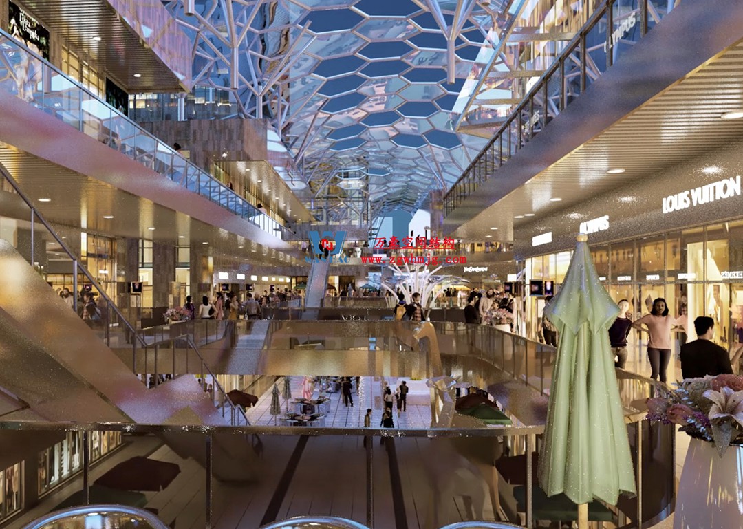 賦含夢幻色彩的商業(yè)街膜結(jié)構(gòu)天幕，即將閃亮登場！