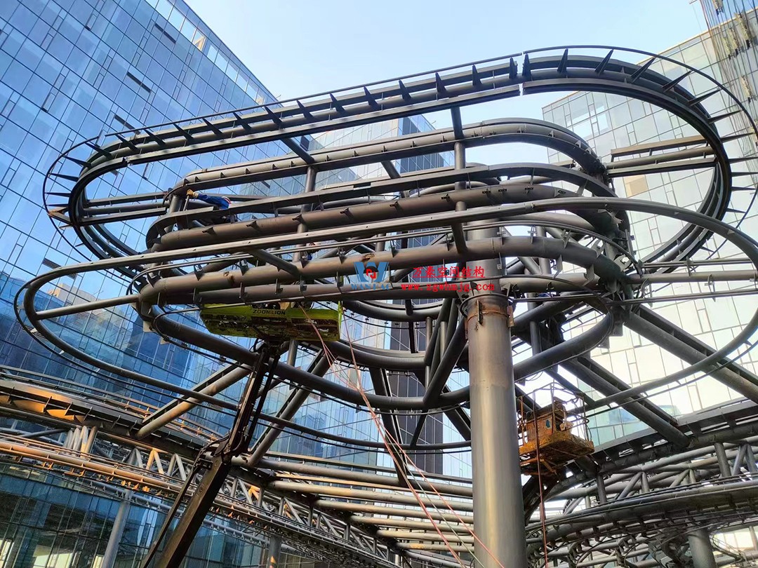 博多森谷項(xiàng)目中庭鋼膜結(jié)構(gòu)工程 博多森谷項(xiàng)目中庭鋼膜結(jié)構(gòu)工程