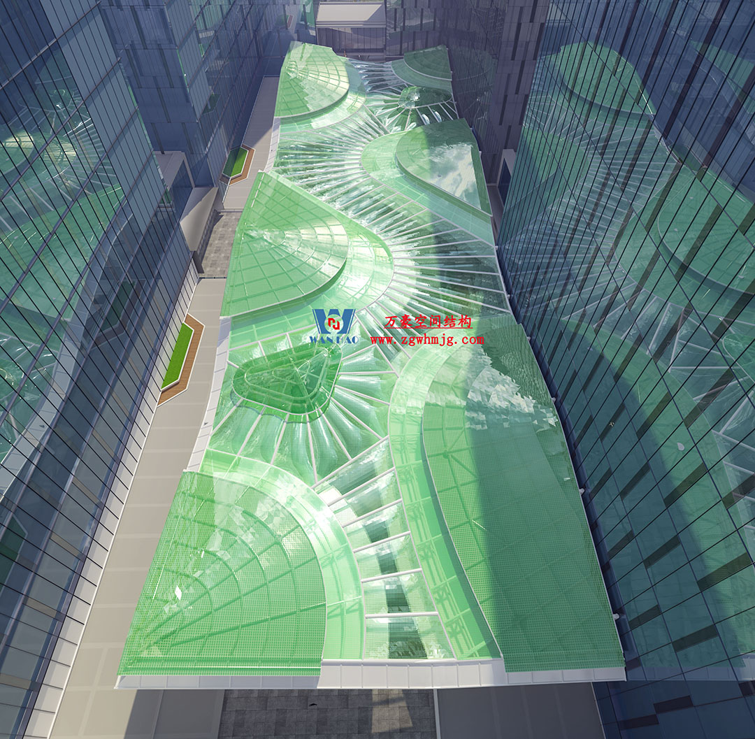 萬(wàn)豪—杭州博多森谷ETFE氣枕連廊天幕項(xiàng)目迎來(lái)新進(jìn)展 萬(wàn)豪—杭州博多森谷ETFE氣枕連廊天幕項(xiàng)目迎來(lái)新進(jìn)展