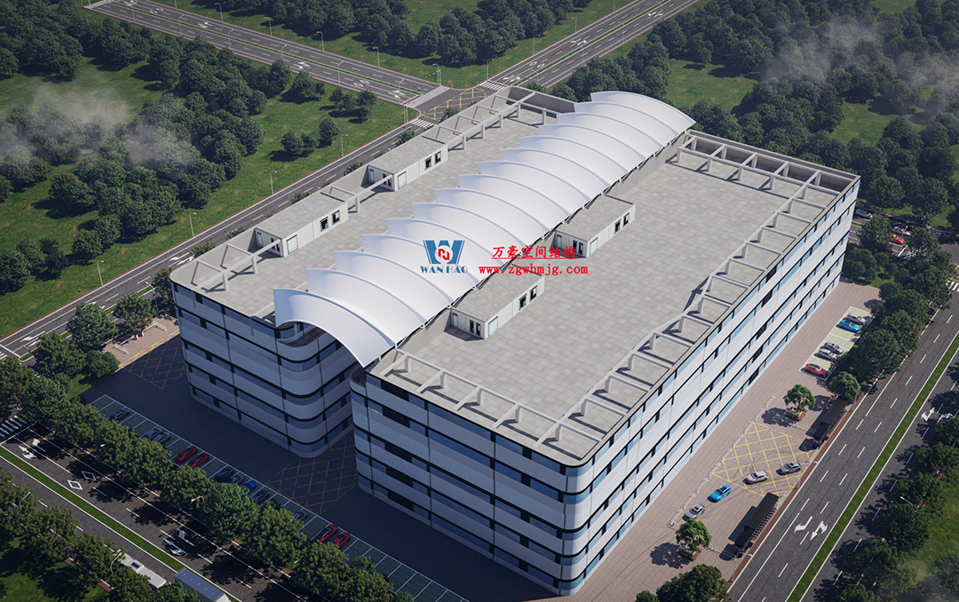 工程進度全速推進，PTFE膜材張拉在即！