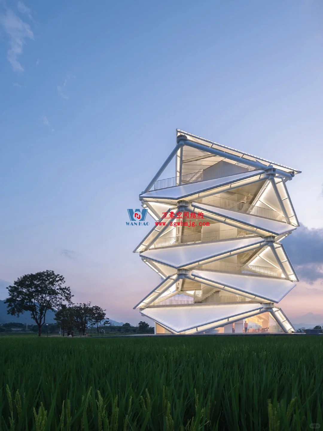 創(chuàng)意與藝術(shù)美感兼具的鋼膜結(jié)構(gòu)建筑 創(chuàng)意與藝術(shù)美感兼具的鋼膜結(jié)構(gòu)建筑