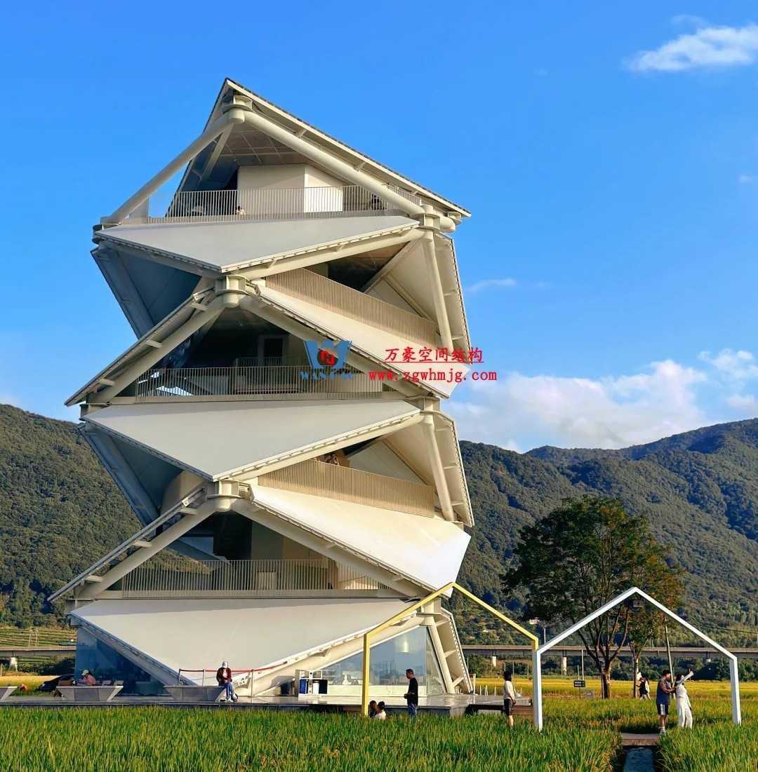 創(chuàng)意與藝術(shù)美感兼具的鋼膜結(jié)構(gòu)建筑 創(chuàng)意與藝術(shù)美感兼具的鋼膜結(jié)構(gòu)建筑