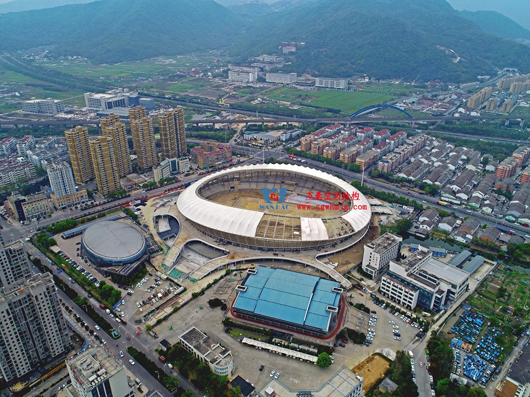 案例賞析|柔曲多變的PTFE膜結(jié)構(gòu)體育場(chǎng)館 案例賞析|柔曲多變的PTFE膜結(jié)構(gòu)體育場(chǎng)館