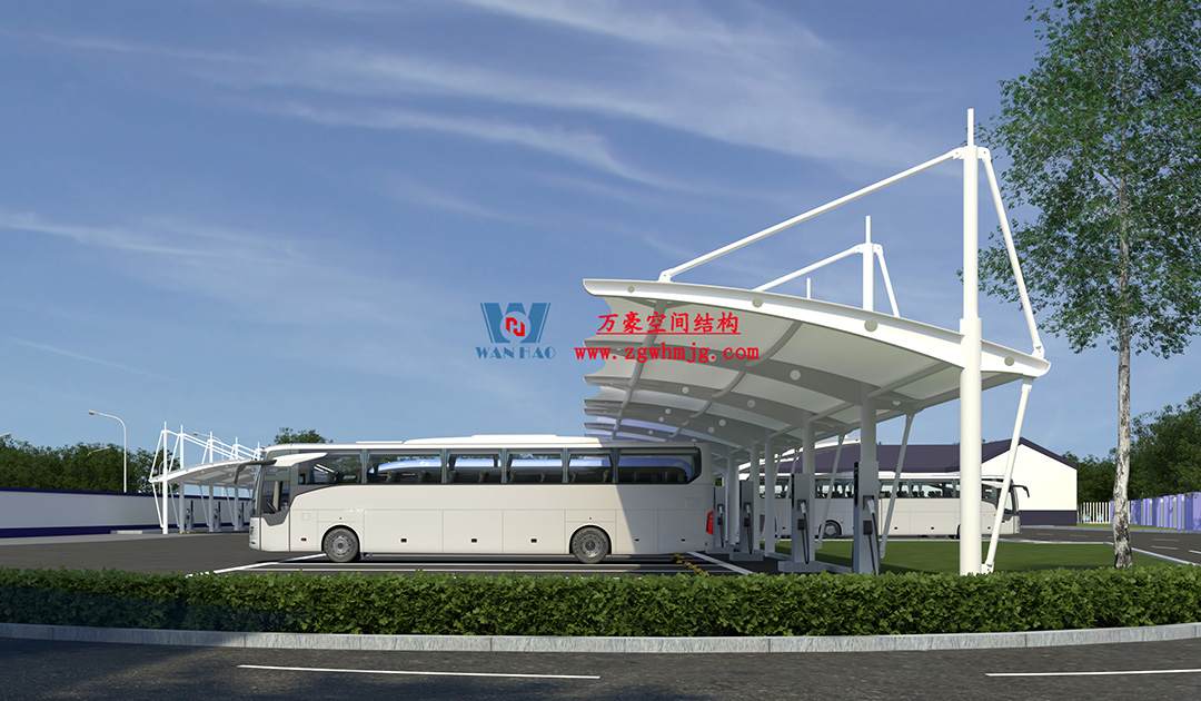 隨處可見(jiàn)的遮陽(yáng)擋雨守護(hù)衛(wèi)士-膜結(jié)構(gòu)車棚 隨處可見(jiàn)的遮陽(yáng)擋雨守護(hù)衛(wèi)士-膜結(jié)構(gòu)車棚