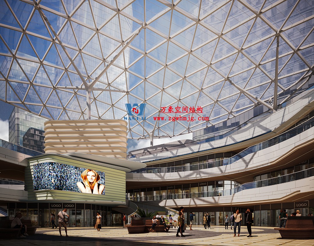 紹興華發(fā)金融活力城ETFE膜結(jié)構(gòu)商業(yè)天幕工程 紹興華發(fā)金融活力城ETFE膜結(jié)構(gòu)商業(yè)天幕工程