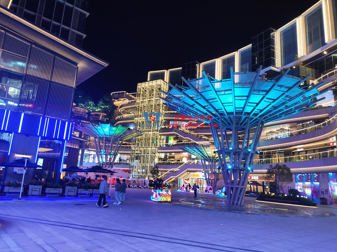 閃爍在建筑廣場之中的絢麗花朵—ETFE膜結構景觀小品 閃爍在建筑廣場之中的絢麗花朵—ETFE膜結構景觀小品