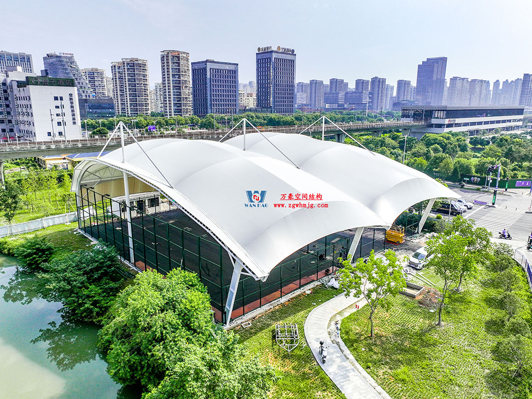 澳大利亞希望島網(wǎng)球中心PTFE膜屋面全面施工 澳大利亞希望島網(wǎng)球中心PTFE膜屋面全面施工