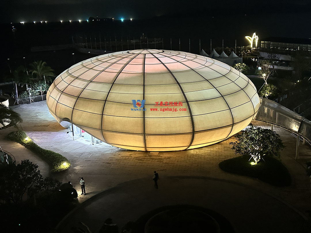 京基大梅沙酒店多功能活動(dòng)廳鋼膜結(jié)構(gòu)項(xiàng)目 京基大梅沙酒店多功能活動(dòng)廳鋼膜結(jié)構(gòu)項(xiàng)目