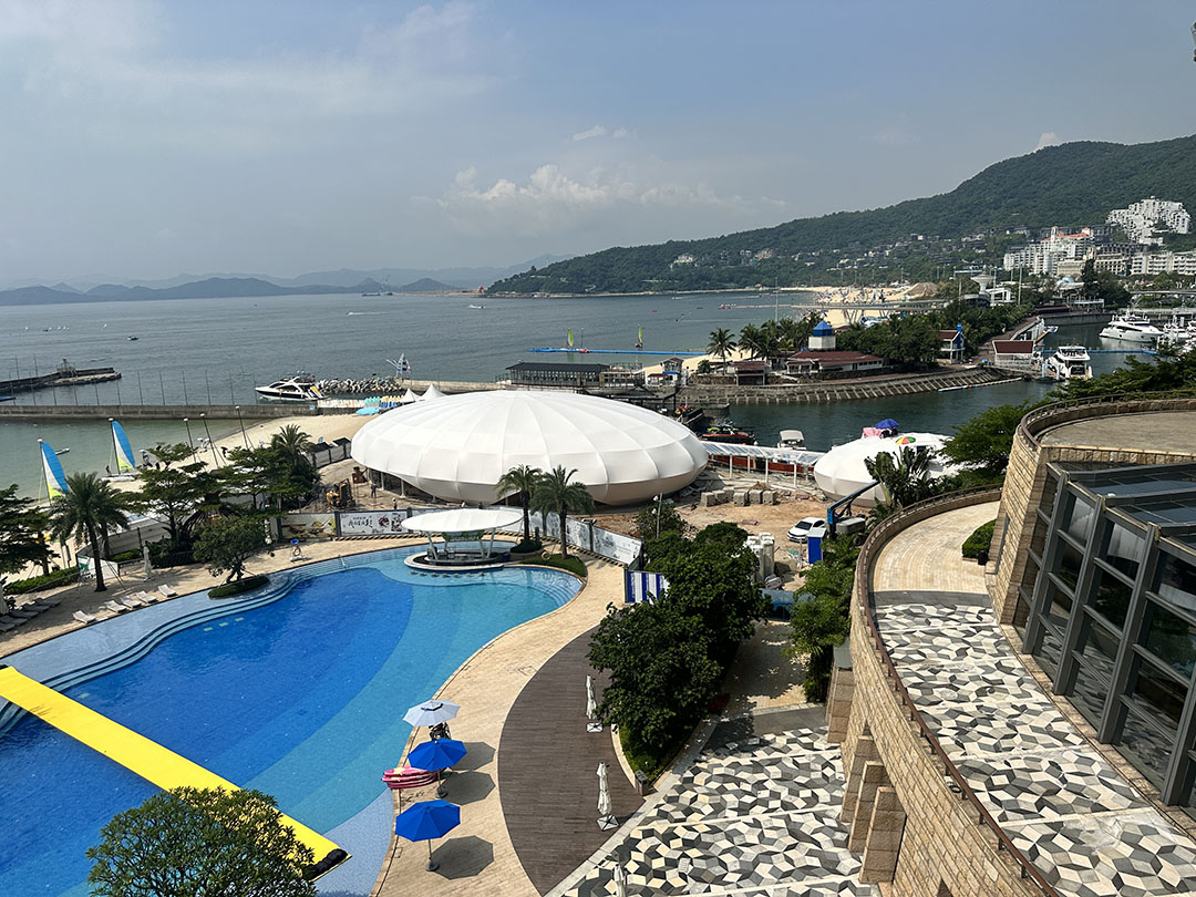 京基大梅沙酒店多功能活動(dòng)廳鋼膜結(jié)構(gòu)項(xiàng)目 京基大梅沙酒店多功能活動(dòng)廳鋼膜結(jié)構(gòu)項(xiàng)目