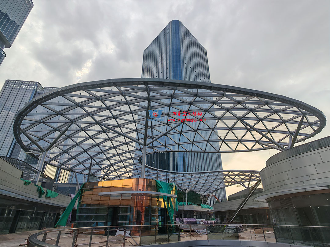 紹興華發(fā)金融活力城ETFE膜結(jié)構(gòu)商業(yè)天幕 紹興華發(fā)金融活力城ETFE膜結(jié)構(gòu)商業(yè)天幕