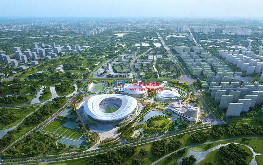 “太湖浮蓮”！萬豪空間結(jié)構助力無錫奧林匹克體育產(chǎn)業(yè)中心項目
